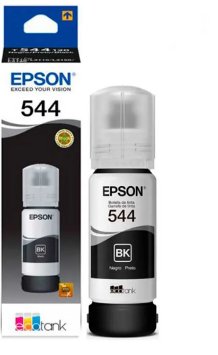 BOTELLA DE TINTA EPSON NEGRO PARA ECOTANK L1110, L3110, L3150, L3250, L5590,