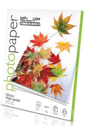 PAPEL PARA FOTO KLIP GLOSSY BRILLANTE TAMAÑO 8.5X11" 60 HOJAS