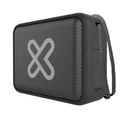 PARLANTE PORTATIL KLIP NITRO BLUETOOTH RESISTENTE AL AGUA COLOR GRIS