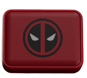 PARLANTE PORTATIL KLIP  BLUETOOTH RESISTENTE AL AGUA VER. DEADPOOL