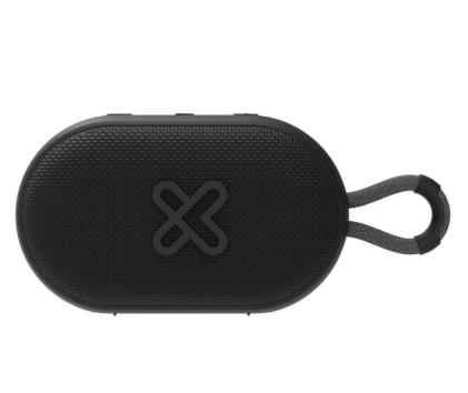 PARLANTE PORTATIL KLIP BLUETOOTH GROOVESPLASH 12H IPX7 NEGRO