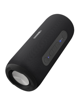 PARLANTE PORTATIL KLIP BLUETOOTH RESISTE SALPICADURAS COLOR NEGRO