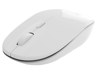 MOUSE INALAMBRICO KLIP 4BOTONES 1600DPI  COLOR BLANCO