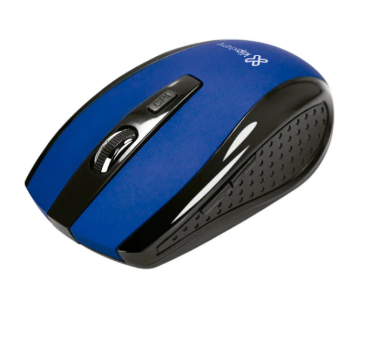 MOUSE INALAMBRICO KLIP KLEVER 6 BOTONES NANO COLOR AZUL