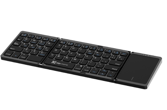 TECLADO KLIP XTREME KCK-650S BT PLEGABLE RECARGABLE NEGRO