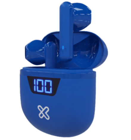 AUDIFONOS BLUETOOTH KLIP TOUCHBUDS COLOR AZUL BT V5.0