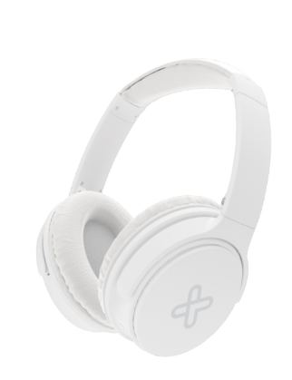 HEADSET BLUETOOTH KLIP OASIS CANCELACIÓN DE RUIDO COLOR BLANCO