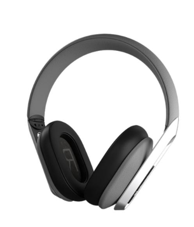 HEADSET BLUETOOTH KLIP BATERIA 40 HRS COLOR GRIS