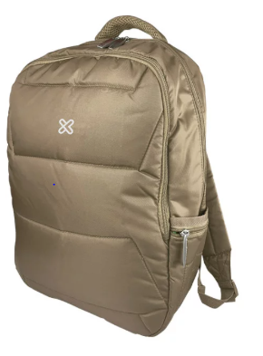 MOCHILA KLIP MONACO PARA LAPTOP DE 15.6" COLOR KHAKI
