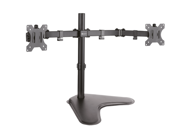 SOPORTE DOBLE PARA TV Y MONITOR KLIP 13-32" VERTICAL Y HORIZONTAL