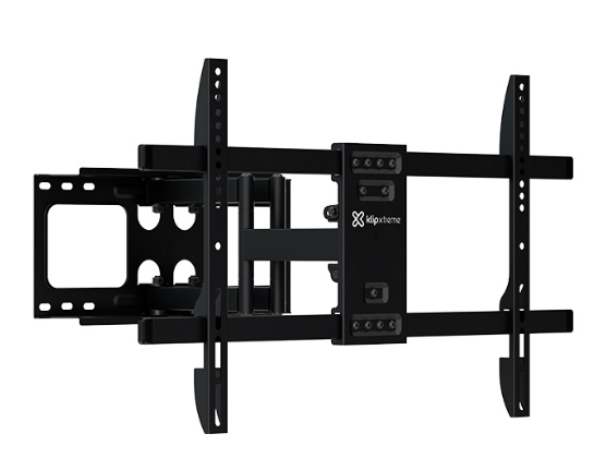 SOPORTE DE BRAZO PARA TV CURVO Y TRADICIONAL KLIP TAMAÑOS 37-90"