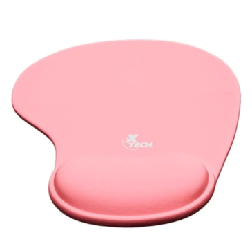 MOUSE PAD DE GEL XTECH COLOR ROSADO