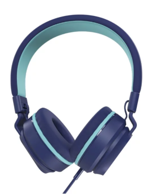 HEADSET ALÁMBRICO XTECH CON MICROFONO CONECTOR 3.5MM AZUL