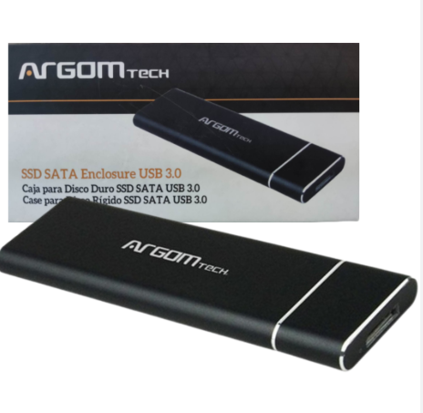 ENCLOSURE ARGOM SSD M.2 SATA USB 3.0