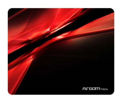 MOUSE PAD CON IMAGEN ARGOM COLOR ROJO