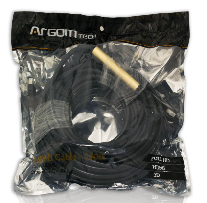 CABLE HDMI ARGOM MACHO-MACHO / 100 PIES / 30 METROS