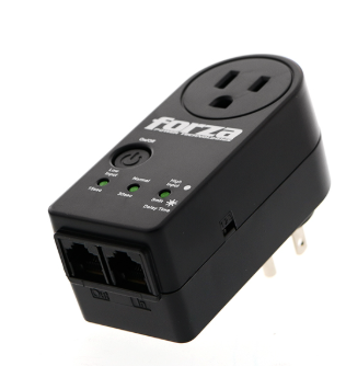 PROTECTOR DE VOLTAJE FORZA ZION, 1 SALIDA 1800 WATTS