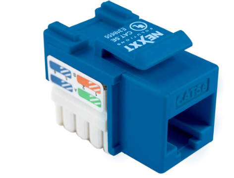 JACK HEMBRA NEXXT CAT5E AZUL