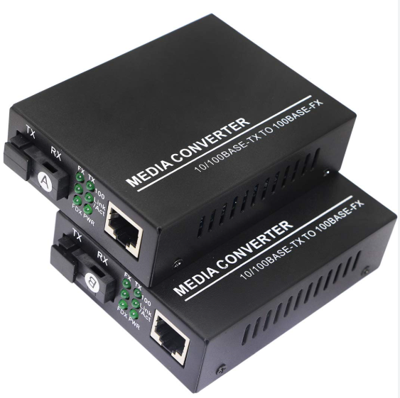 MEDIA CONVERTER NEXTLINK DE FO SC 155MBPS A RJ45 10/100/1000 PAREJA