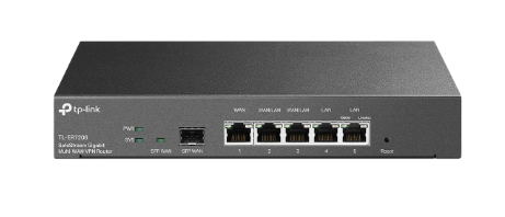 ROUTER VPN GIGABIT, LINEA OMADA, 3 PUERTOS WAN + 1 SFP