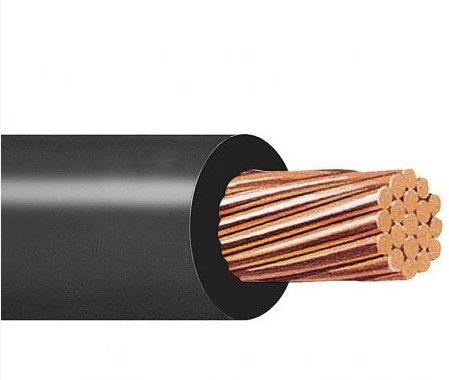 CABLE BUJIA DOBLE AISLAMIENTO NEGRO DE COBRE, 25MTS