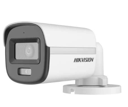 CAMARA HIKVISION BULLET 1080P 2MP METAL COLOR VU SMART HYBRID SILVER 20MTS 12MG