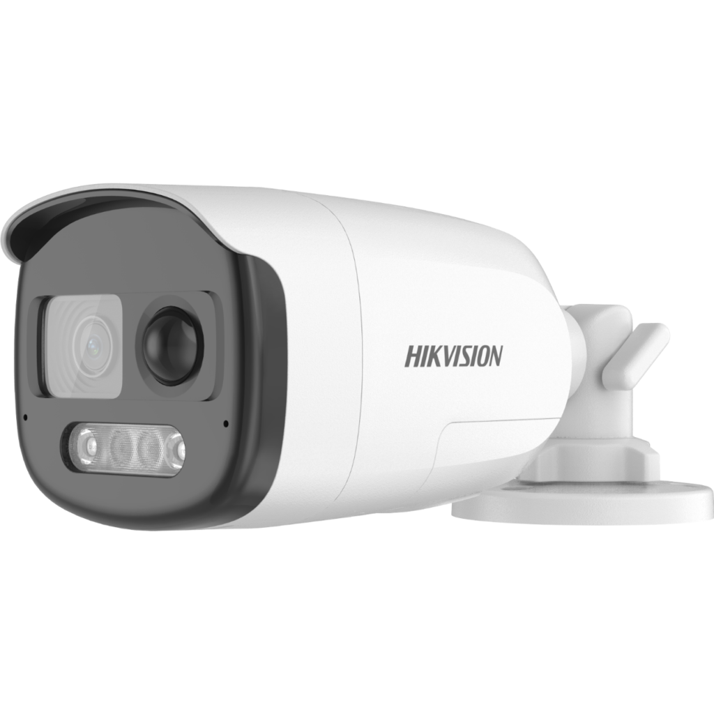 CAMARA HIKVISION BULLET 1080P  2MP COLOR VU, PIR SIRENA METAL 40MTS 12MG