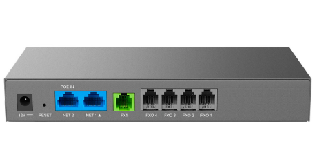 GATEWAY ANALOGICO 4 FXO GRANDSTREAM (CONECTAR LINEAS ANALOGICAS) / PUERTOS FXO y FXS, 3 PERFILES SIP 3 VIAS CONFERENCIA