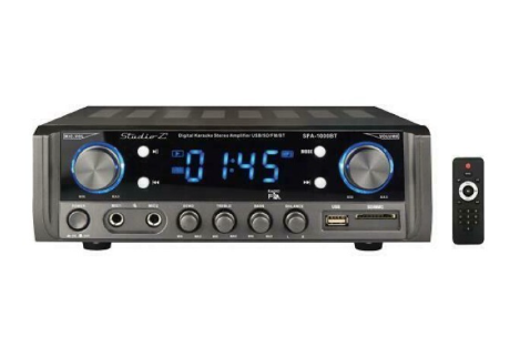 AMPLIFICADOR ESTEREO DIGITAL DE AUDIO ESTUDIO Z 1000W