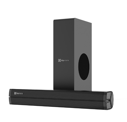 BARRA DE SONIDO KLIP 2.1 BLUETOOTH/CONTROL REMOTO/ PUERTOS USB/HDMI ARC/3.5MM