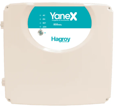 ENERGIZADOR HAGROY DE CERCA ELECTRICA DE ALTA FRECUENCIA 2 ZONAS CABLEADAS 10,000MTS