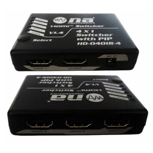 SWITCH HDMI NIPPON AMERICA 4X1 WITH
