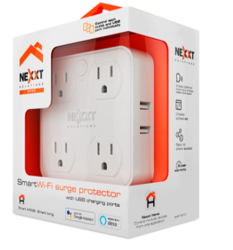 PROTECTOR DE VOLTAJE MULTITOMA NEXXT 1X4