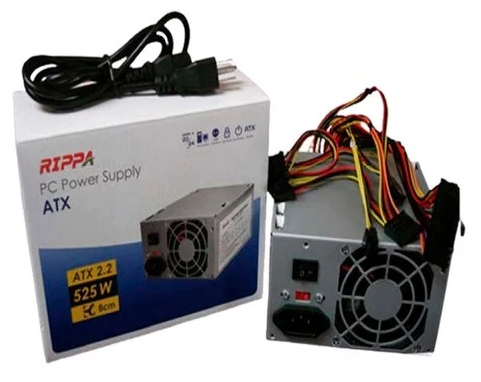 FUENTE DE PODER RIPPA PARA COMPUTADORA DE ESCRITORIO DE 600 WATTS 3MG