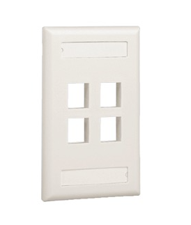 TAPADERA PANDUIT 4 PUERTOS DE RED PANDUIT