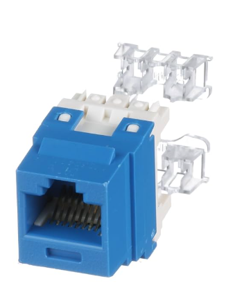 JACK RJ45 PANDUIT NK CAT6 COLOR AZUL