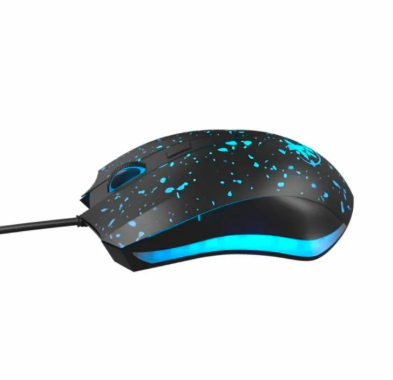 MOUSE USB GAMING XTECH OPHIDIAN 6 BOTONES COLOR NEGRO CON ILUMINACIÓN