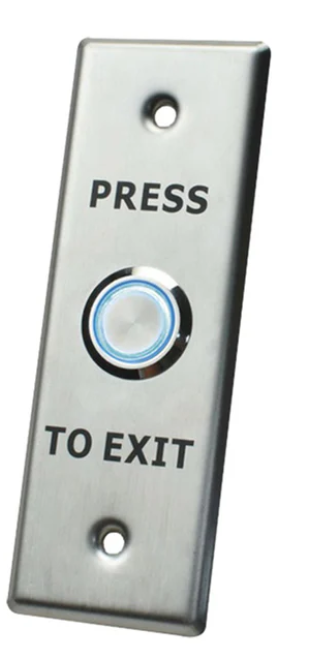 BOTON DE SALIDA PLACA DE ACERO