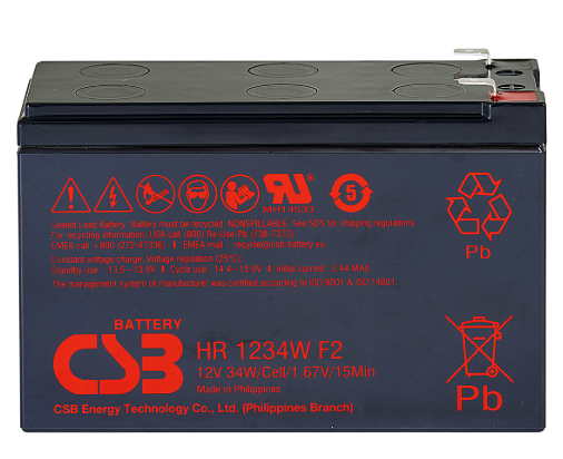 BATERIA CSB 12 VOLTIOS 09 AMPERIOS (34W)/ 12V.9AMP