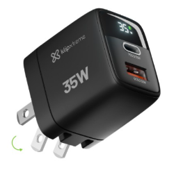 CARGADOR PARED KLIP XTREME 1USB-A 35W CARGA RAPIDA