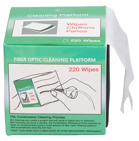 CAJA DE PAÑOS PARA LIMPIEZA DE FIBRA OPTICA
