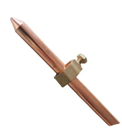 VARILLA POLO A TIERRA 3/8 Y ABRAZADERA