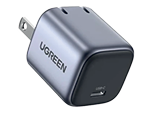 ADAPTADOR DE CORRIENTE USB-C UGREEN CARGA RAPIDA 20W (NEGRO)