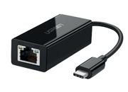 ADAPTADOR USB-C 2.0 UGREEN A ETHERNET RJ45 10/100MBPS (NEGRO)
