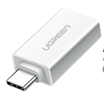 ADAPTADOR USB-C UGREEN A USB 3.0 (BLANCO)