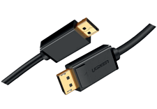 CABLE DISPLAY UGREEN PORT MACHO 1.5M (NEGRO)