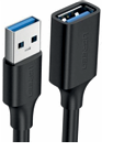 CABLE USB 3.0 UGREEN HEMBRA 1M (NEGRO)