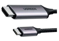 CABLE USB-C UGREEN A HDMI MACHO 1.5M (NEGRO)