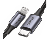 CABLE USB-C UGREEN A LIGHTNING 2M TRENZADO