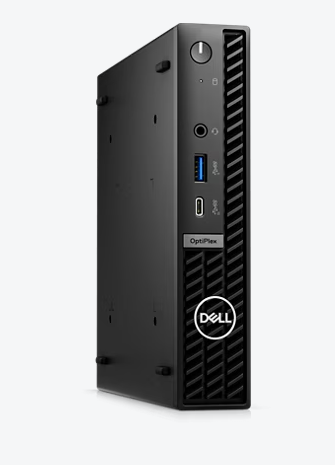 DESKTOP DELL MFF OPTIPLEX 7020 INTEL CORE I5-14500T 1.7GHZ 14C/20T CACHE 24 MB 35W RAM 8GB DDR5 DISCO SSD 512GB LICENCIA OEM WINDOWS 11 PRO LAN 1 GBPS WIFI TECLADO Y MOUSE 3 AÑOS DE GARANTIA